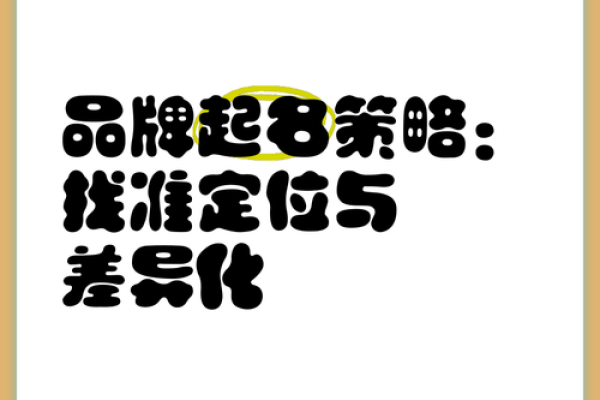 企业起名秘籍：一招打造响亮品牌