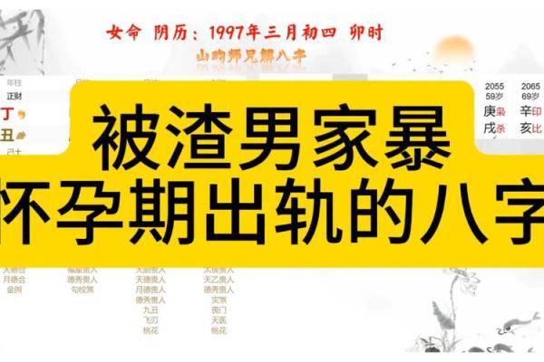 渣男八字的隐秘密码，如何避开情感陷阱