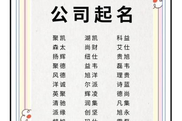 意起名公司，赋予您的品牌与众不同的灵魂
