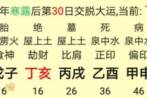 八字年柱的深层含义解析
