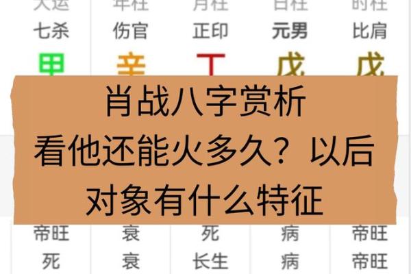 肖战命理运势揭秘：运势大起伏，命运如何掌控？