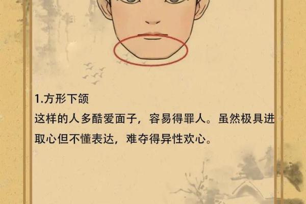 面相揭秘：下巴线条决定命运，揭秘你的运势密码