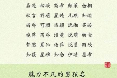 打造独一无二的个性名字，孩子注定与众不同