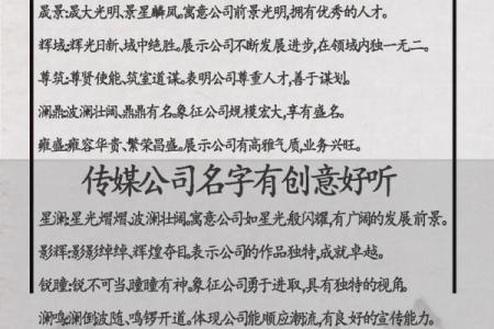 公司起名来由如何影响企业走向成功