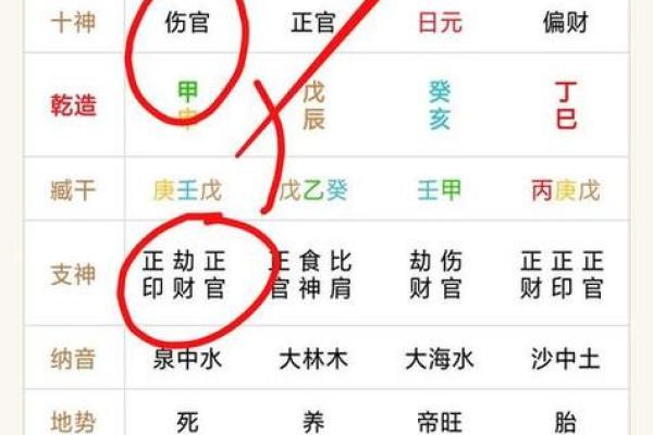 伤官合正印：天干命理中的重大转折点