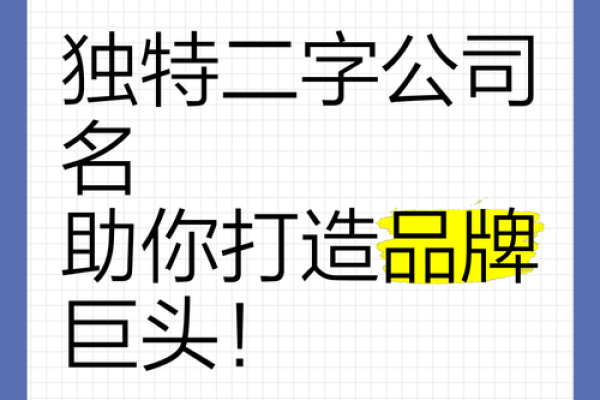 线上公司命名技巧：打造品牌从名字开始
