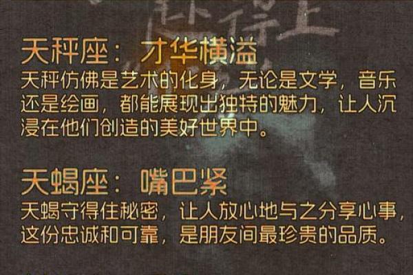 十二星座之最：揭秘各星座的顶级天赋与绝配排行