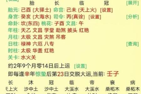 十天干衰旺表揭秘：如何快速理解命理中的天干变化