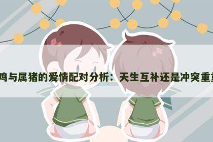 属鸡与属猪的爱情配对分析：天生互补还是冲突重重？