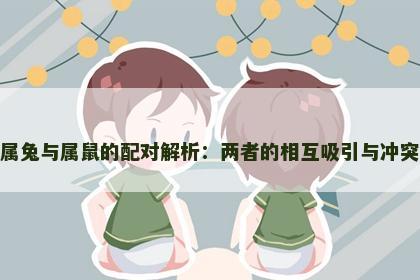 属兔与属鼠的配对解析：两者的相互吸引与冲突