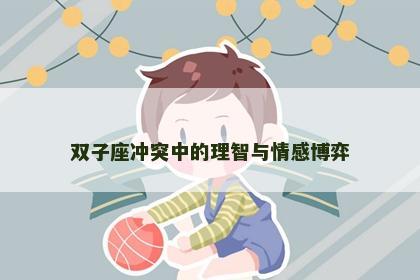 双子座冲突中的理智与情感博弈