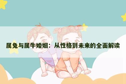 属兔与属牛婚姻：从性格到未来的全面解读