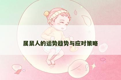 属鼠人的运势趋势与应对策略
