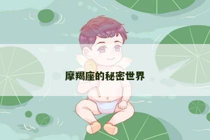 摩羯座的秘密世界