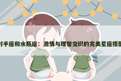 射手座和水瓶座：激情与理智交织的完美星座搭配