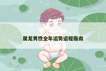 属龙男性全年运势运程指南