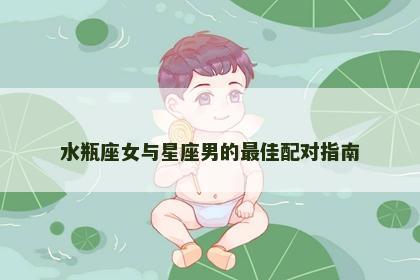 水瓶座女与星座男的最佳配对指南