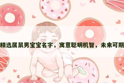 精选属鼠男宝宝名字，寓意聪明机智，未来可期