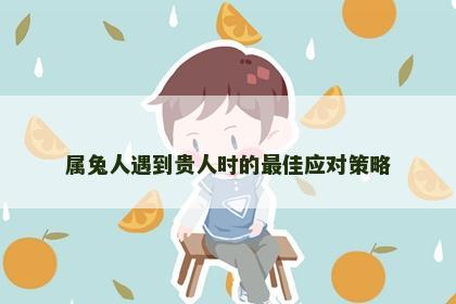 属兔人遇到贵人时的最佳应对策略