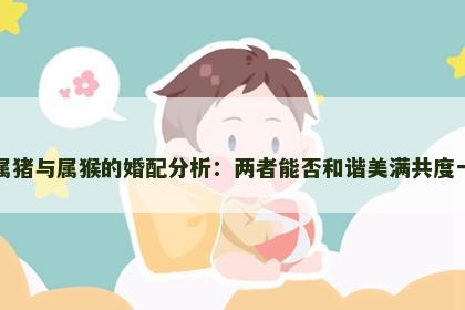 女属猪与属猴的婚配分析：两者能否和谐美满共度一生