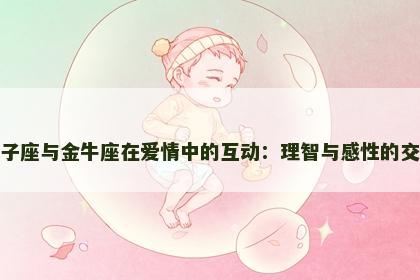 双子座与金牛座在爱情中的互动：理智与感性的交织