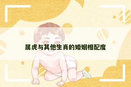属虎与其他生肖的婚姻相配度